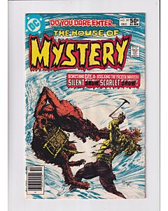 House of Mystery (1951) # 287 Newsstand (4.0-VG) (1945755) Mike Kaluta cover, Water damage