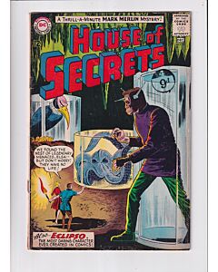 House Of Secrets (1956) #  63 (3.0-GVG) (1718151) Spine split, Lower staple detached from cover & centerfold
