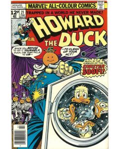 Howard the Duck (1976) #  21 UK PRICE (7.0-FVF)