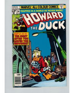 Howard the Duck (1976) #  24 UK PRICE (5.0-VGF)