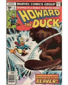 Howard the Duck (1976) #   9 (4.0-VG) Staple rust