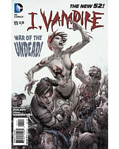 I, Vampire (2011) #  11 (8.0-VF) Vampires vs Zombies