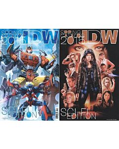 IDW Spring Catalog (2015) # 1 Flip Cover (8.0-VF)