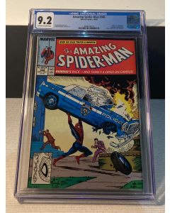 Amazing Spider-Man (1963) # 306 CGC 9.2 (174774) Action Comics # 1 Homage
