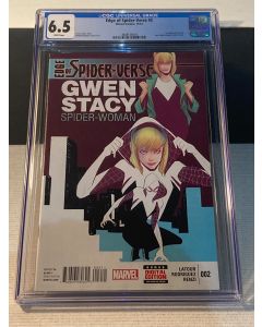 Edge of Spider-Verse (2014) #   2 CGC 6.5 (2339904) 1st Spider-Gwen