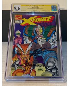 X-Force (1991) #   1 CGC 9.6 (2345196) Signed by Rob Liefeld and Fabian Nicieza
