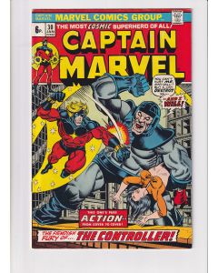 Captain Marvel (1968) #  30 UK PRICE (7.0-FVF) (2178442) The Controller