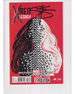 X-Men Legacy (2013) #   3 (8.0-VF) Signed by Simon Spurrier (2191540)