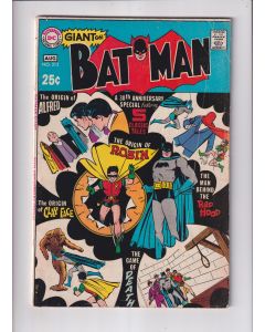 Batman (1940) # 213 (4.5-VG+) (984700) 80 Page Giant