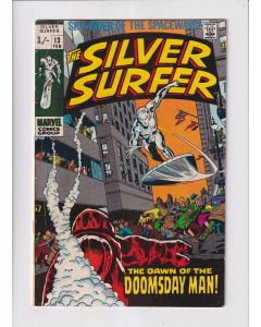 Silver Surfer (1968) #  13 UK Price (4.5-VG+) (2232953) 1st Doomsday Man, Lower staple detached