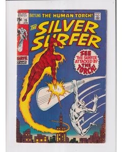 Silver Surfer (1968) #  15 (6.0-FN) (2120359) Human Torch