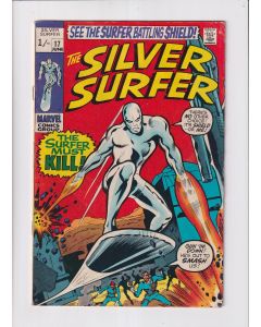 Silver Surfer (1968) #  17 UK Price (5.0-VGF) (2232977) Mephisto, Nick Fury
