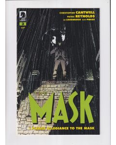 Mask (1991) #   3 Cover B (5.0-VGF) Variant, Cover scuff