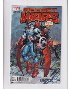 Secret Wars (2015) #   1 Comic Block (8.0-VF) Variant