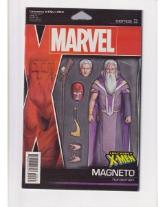 Uncanny X-Men (2018) #   4  Cover C (8.0-VF) Horseman Magneto Action Figure Variant