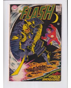 Flash (1959) # 180 (5.0-VGF) (2287748) The Flying Samurai, Tear in back cover