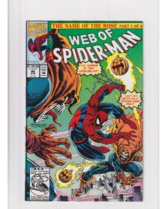 Web of Spider-Man (1985) #  86 (8.0-VF) (2288158)1st Demogoblin