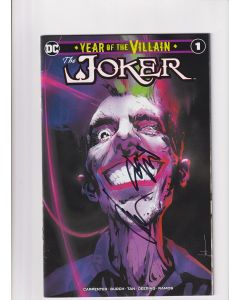 Joker Year of the Villain (2019) #   1 F P Variant (7.0-FVF) (2010971) Signed