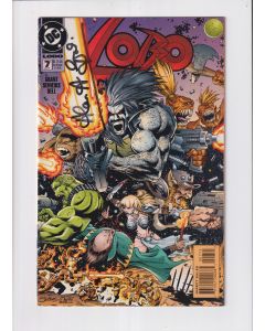 Lobo (1993) #   7 (7.0-FVF) (882143) The Losers, Signed by Alan Grant