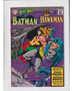 Brave and the Bold (1955) #  70 (4.0-VG) (2299246) Hawkman, Center Fold Detached, Upper Staple