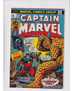 Captain Marvel (1968) #  26 UK Price (5.0-VGF) (2218940) 1st cover-appearance of Thanos