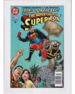 Adventures of Superman (1987) # 541 Newsstand (9.0-VFNM) Superboy