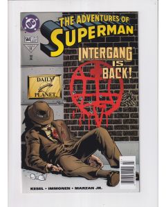 Adventures of Superman (1987) # 544 Newsstand (9.0-VFNM) Intergang