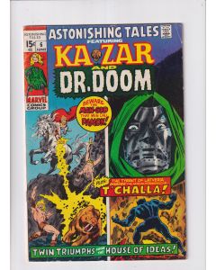 Astonishing Tales (1970) #   6 (5.0-VGF) (2310545) Ka-Zar, Dr. Doom, Black Panther