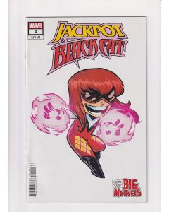 Jackpot and Black Cat (2024) #   4 Cover B Skottie Young Variant (9.0-VFNM)