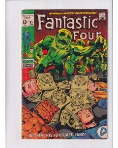 Fantastic Four (1961) #  85 UK Price (4.0-VG) (2231307) Lower Staple Detached, Dr. Doom