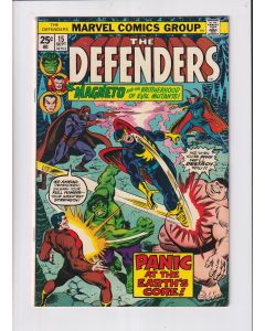 Defenders (1972) #  15 (7.0-FVF) (2331281) Magneto & The Brotherhood, With MVS