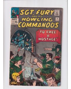 Sgt. Fury (1963) #  21 UK Price (5.0-VGF) (1912849)
