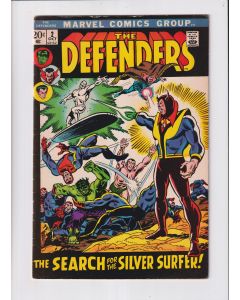 Defenders (1972) #   2 (6.5-FN+) (2038982) Silver Surfer joins the team