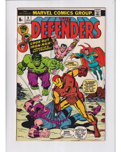 Defenders (1972) #   9 UK Price (7.0-FVF) (2006998) Avengers