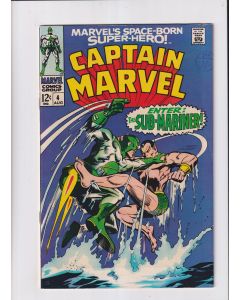 Captain Marvel (1968) #   4 (7.0-FVF) (2343680) Namor
