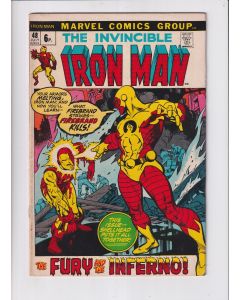 Iron Man (1968) #  48 UK Price (6.5-FN+) (2162519) Firebrand