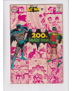 Batman (1940) # 200 (3.0-GVG) (984366) Joker, 1st Neal Adams work on Batman, Cover damage