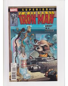 Superior Iron Man (2014) #   1 Groot in a Bottle Variant (8.0-VF) (2364104)