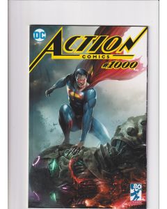Action Comics (2016) # 1000 Frankie's Comics Variant (9.2-NM) (2369000)