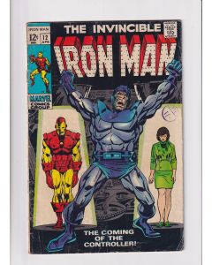 Iron Man (1968) #  12 (5.0-VGF) (1985621) 1st Controller