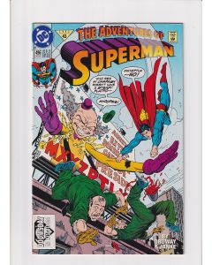 Adventures of Superman (1987) # 496 (8.0 VF) (843687) Doomsday Cameo