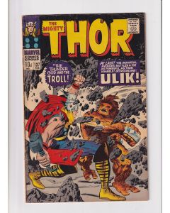 Thor (1962) # 137 UK Price (4.0-VG) (2379214) 1st Ulik of the Rock Trolls