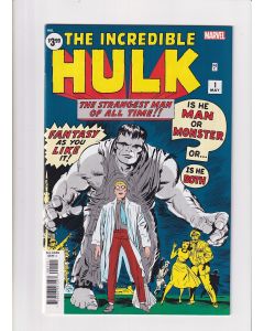Incredible Hulk (1962) #   1 Facsimile (2019) (2383471) (9.0-VFNM)