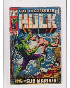 Incredible Hulk (1962) # 118 (4.0-VG) (295127) Hulk vs Namor