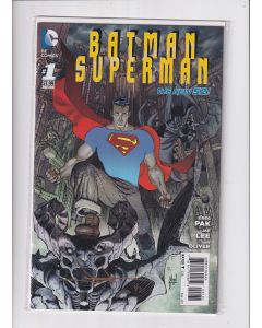 Batman Superman (2013) #   1 March 1:25 (9.0-VFNM) (2396860) SIGNED COA 1 of 5