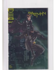 Batman (2016) #  46 DC Boutique Gold Foil Cover (9.0-VFNM) (2407993) Booster Gold, Catwoman