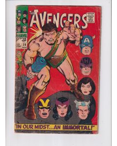 Avengers (1963) #  38 UK Price (3.0-GVG) (2179531)