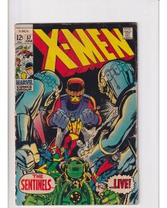 Uncanny X-Men (1963) #  57 (4.0-VG) (266158) 1st Larry Trask 2" SS in Spine