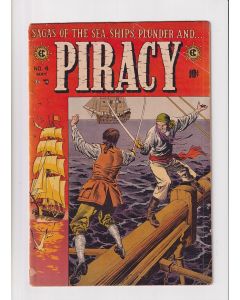 Piracy (1954) # 4 (2.0-GD) (2422194) Taped spine, Captain Satan