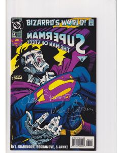 Superman The Man of Steel (1991) # 32 Signed (8.0-VF) (2422743)